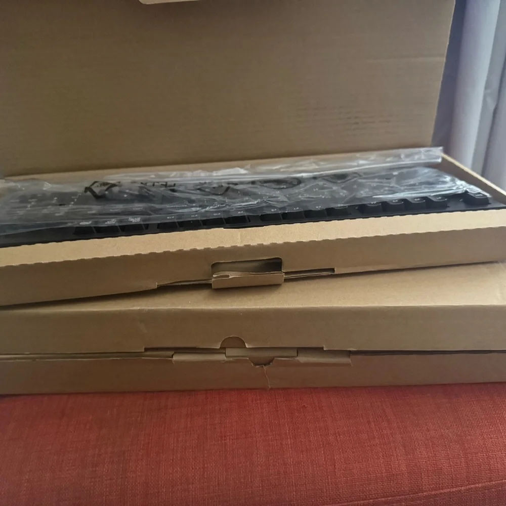 Lenovo Black Wired Keyboard